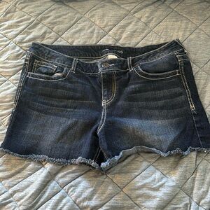 Maurices denim shorts